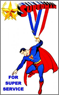 SUPERMAN AWARD FOR YOU