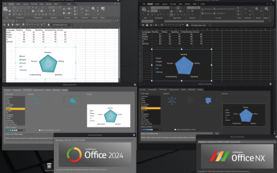 Left: PM 2024; Right: PM NX Beta