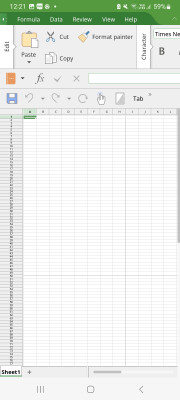 Create a new spreadsheet, but this option pops up again<br /><br />Office nx Planmaker 2024