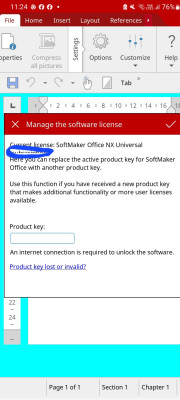 The circled area is where the error is displayed