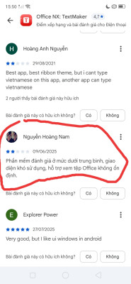 A Vietnamese user has commented that your software is difficult to use. Adding a dialog box to select the interface—similar to a computer—is essential to avoid receiving this kind of feedback in the future.