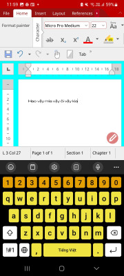 Micro font
