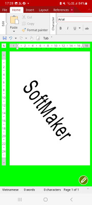 Text direction